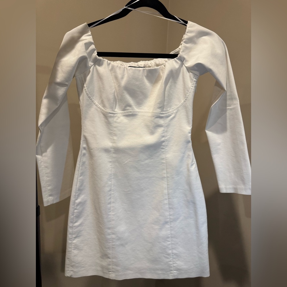 Zara White off shoulder dress